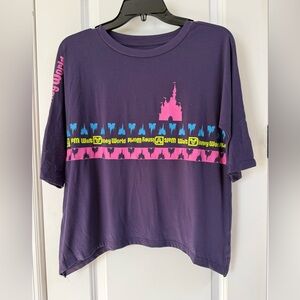 Walt Disney world purple women’s tshirt size small